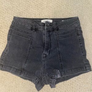 Black pacsun jean shorts